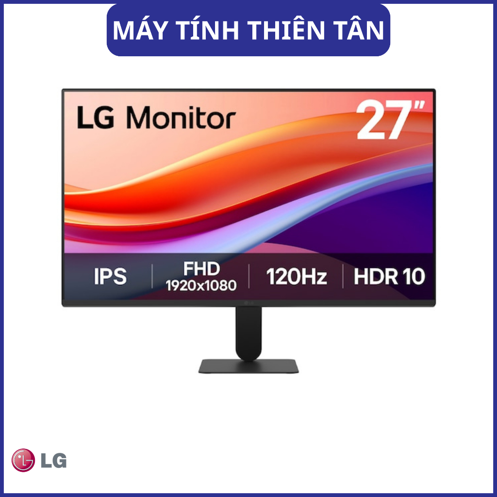 Màn hình LG IPS Full HD 120Hz 27 inch với thiết kế 4 cạnh siêu mỏng