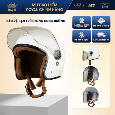 Mũ Bảo Hiểm 3/4 Royal M20K Kính Dài Cao Cấp – Nhựa ABS Nguyên Sinh, Kính Chống UV, Đạt Chuẩn QCVN