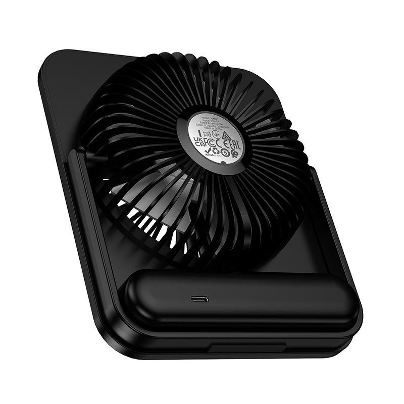 (Bảo Hành 12 Tháng) Quạt Tích Điện Để Bàn HOCO HX607 Chân Đỡ, Quạt Gió Mạnh Pin Giữ 10 Tiếng Cầm Tay | BigBuy360 - bigbuy360.vn