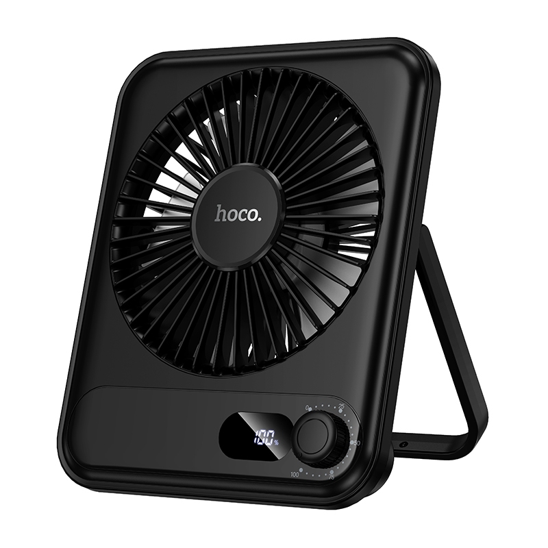 (Bảo Hành 12 Tháng) Quạt Tích Điện Để Bàn HOCO HX607 Chân Đỡ, Quạt Gió Mạnh Pin Giữ 10 Tiếng Cầm Tay | BigBuy360 - bigbuy360.vn