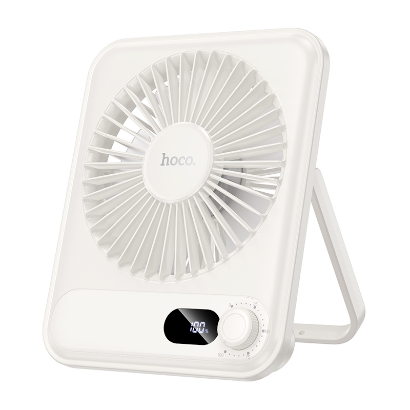 (Bảo Hành 12 Tháng) Quạt Tích Điện Để Bàn HOCO HX607 Chân Đỡ, Quạt Gió Mạnh Pin Giữ 10 Tiếng Cầm Tay | BigBuy360 - bigbuy360.vn