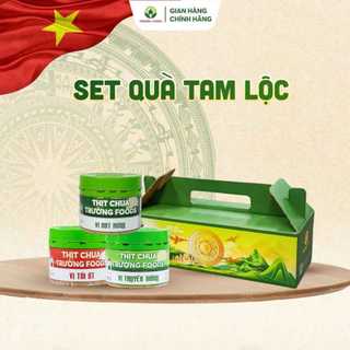 Set Quà Tam Lộc Trường Foods (1 Thịt Chua Truyền Thống, 1 Tỏi Ớt, 1 Hạt Rừng) - Chi Nhánh Hà Nội