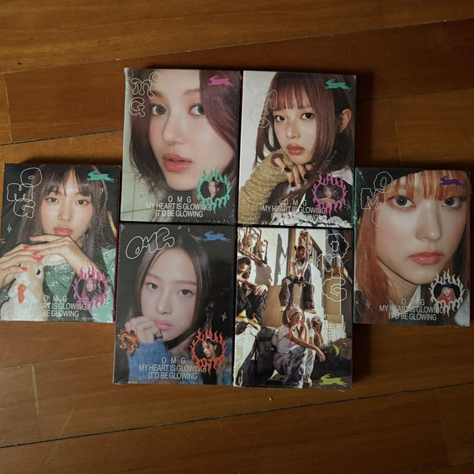 NewJeans Whale OMG đơn ditto album chính hãng hoàn toàn mới chưa tháo dỡ