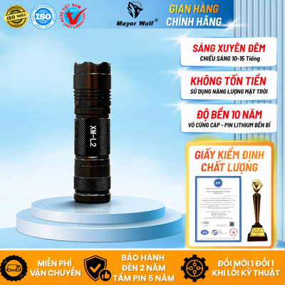 Đèn Pin Mini Zoom LY S032 CREE XPE Siêu Sáng Chiếu Xa 300-500M
