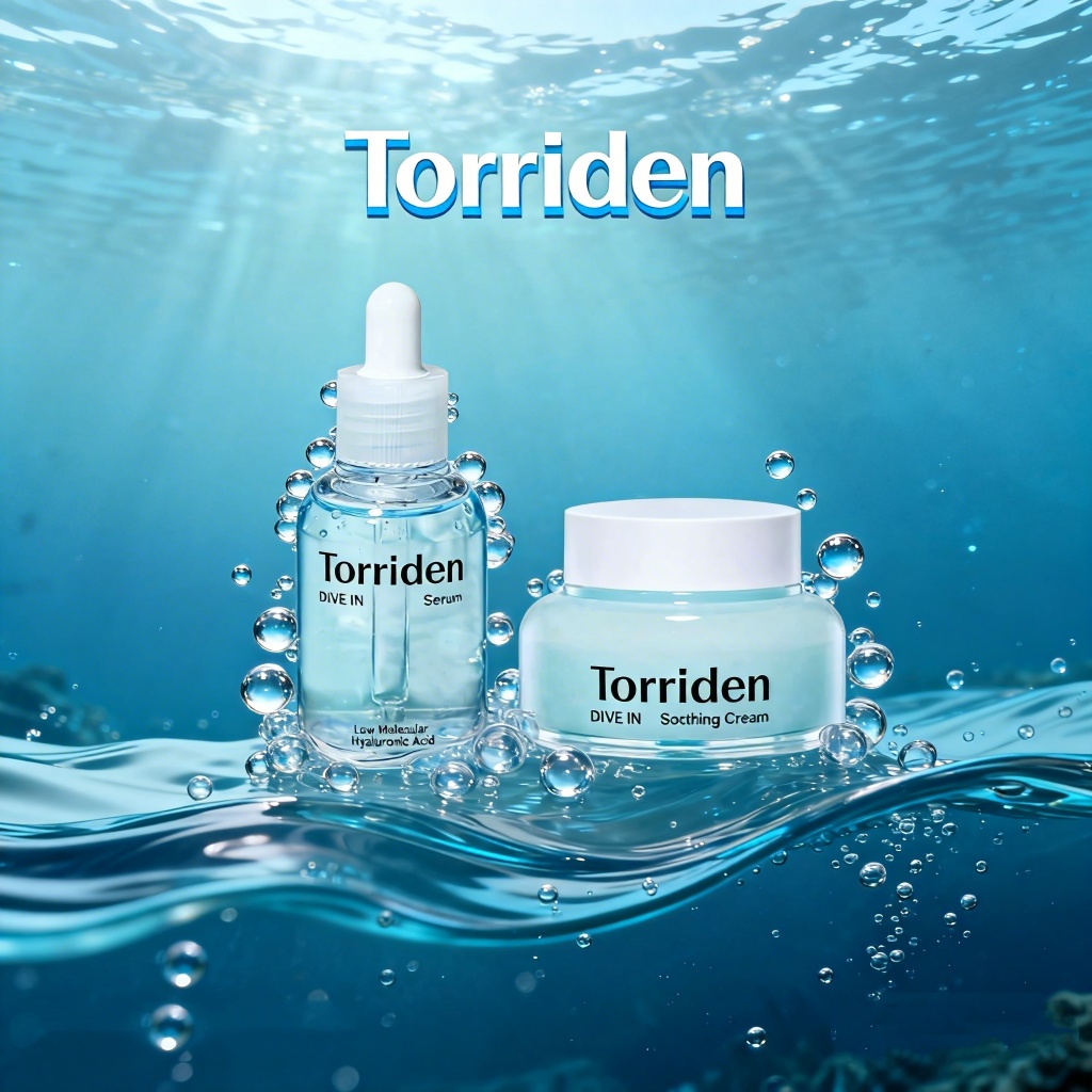 Torriden serum & cream HA – cấp ẩm sâu, làm dịu da, da mềm mịn, thấm nhanh