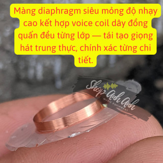 Côn mic OEM nam châm Neo cao cấp đặt riêng nhà máy hát nhẹ ít hú âm đều 3 dải