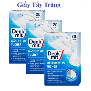 Tẩy trắng quần áo Denkmit 20 miếng