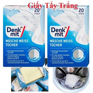 Tẩy trắng quần áo Denkmit 20 miếng