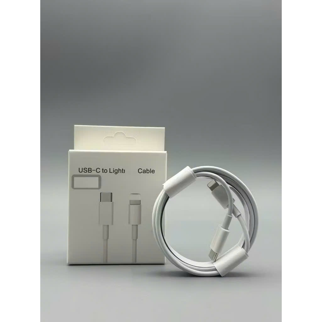 Cáp sạc nhanh PD20W chân sạc L- C có hộp dành cho iphone
