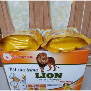 Thùng 10 Gói / Gói 1 kg ) Bột sư tử LION / bột sữa trứng LION TUẤN PHƯƠNG DATE MỚI