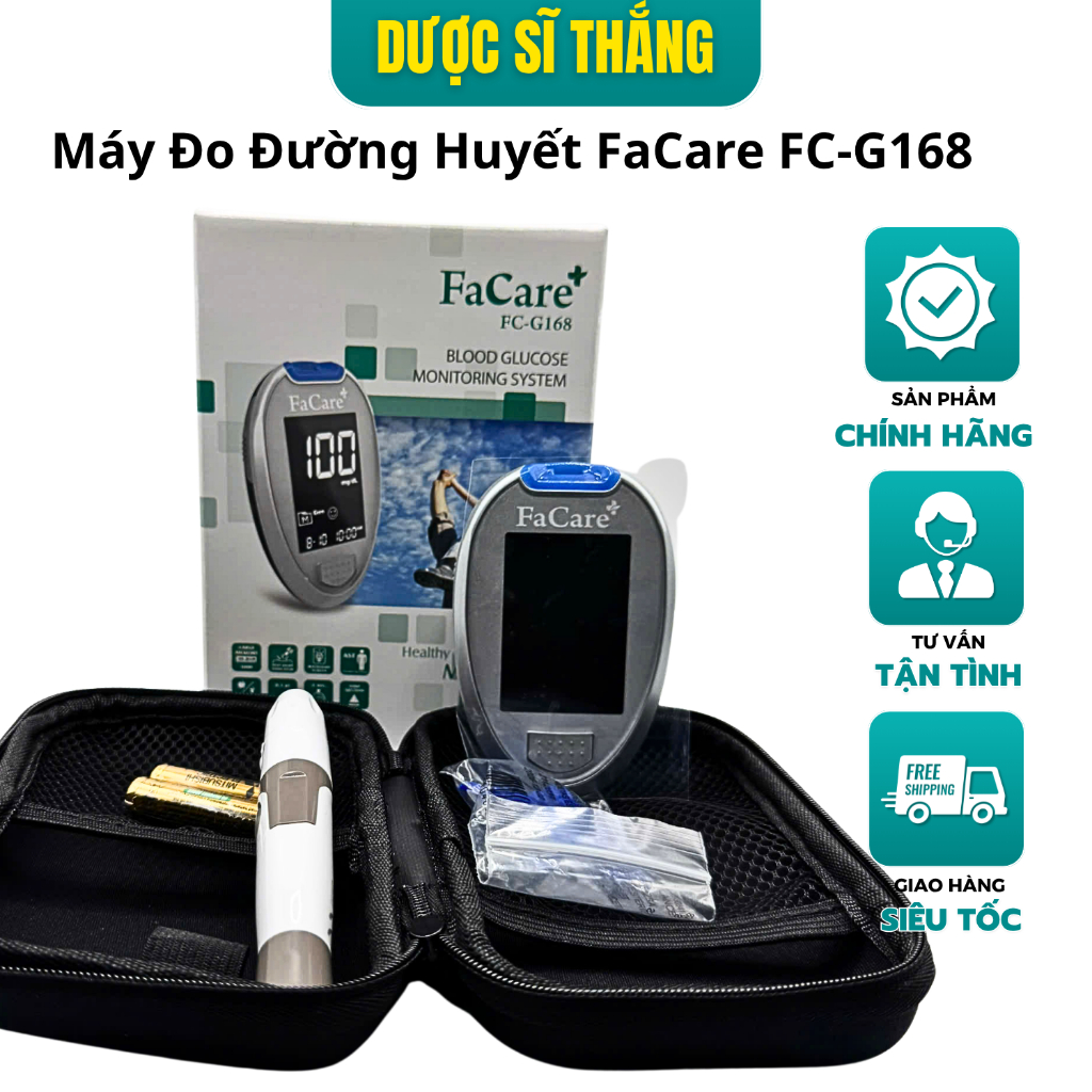 Máy đo đường huyết chính hãng FaCare FC-G168 (TD 4277)