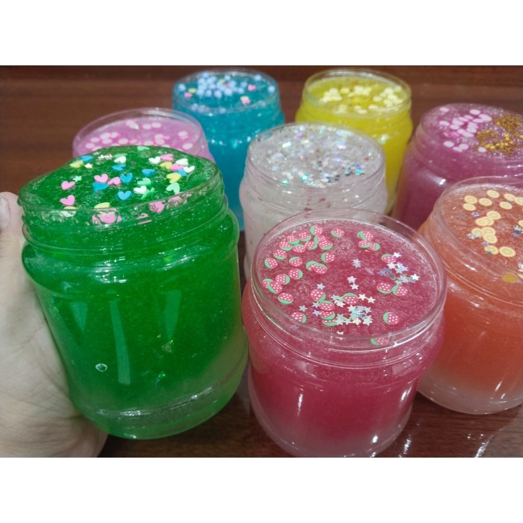 slime hủ 400g, slime thường, silme nước, slime trong suốt, Water Slime chất nhờn ma quái