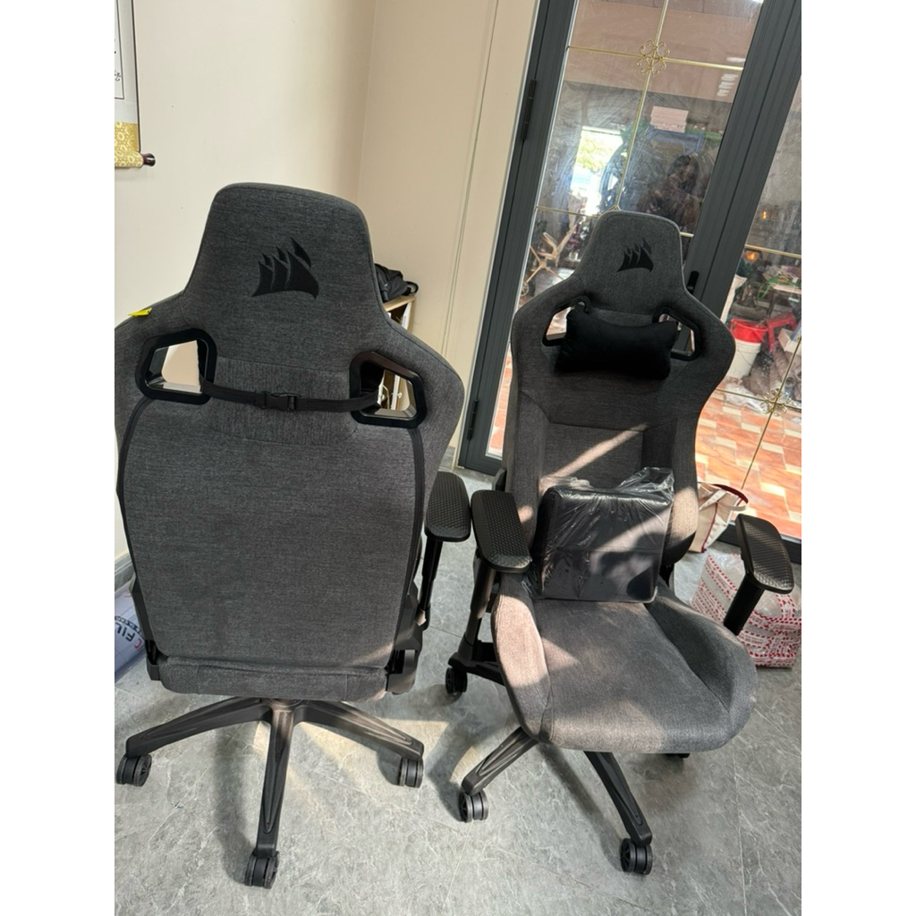 thanh lý - Ghế Gaming Corsair T3 RUSH 2023 Edition - Vải Fabric Cao Cấp, Kê Tay 4D, Ngả 160 Độ - Bảo