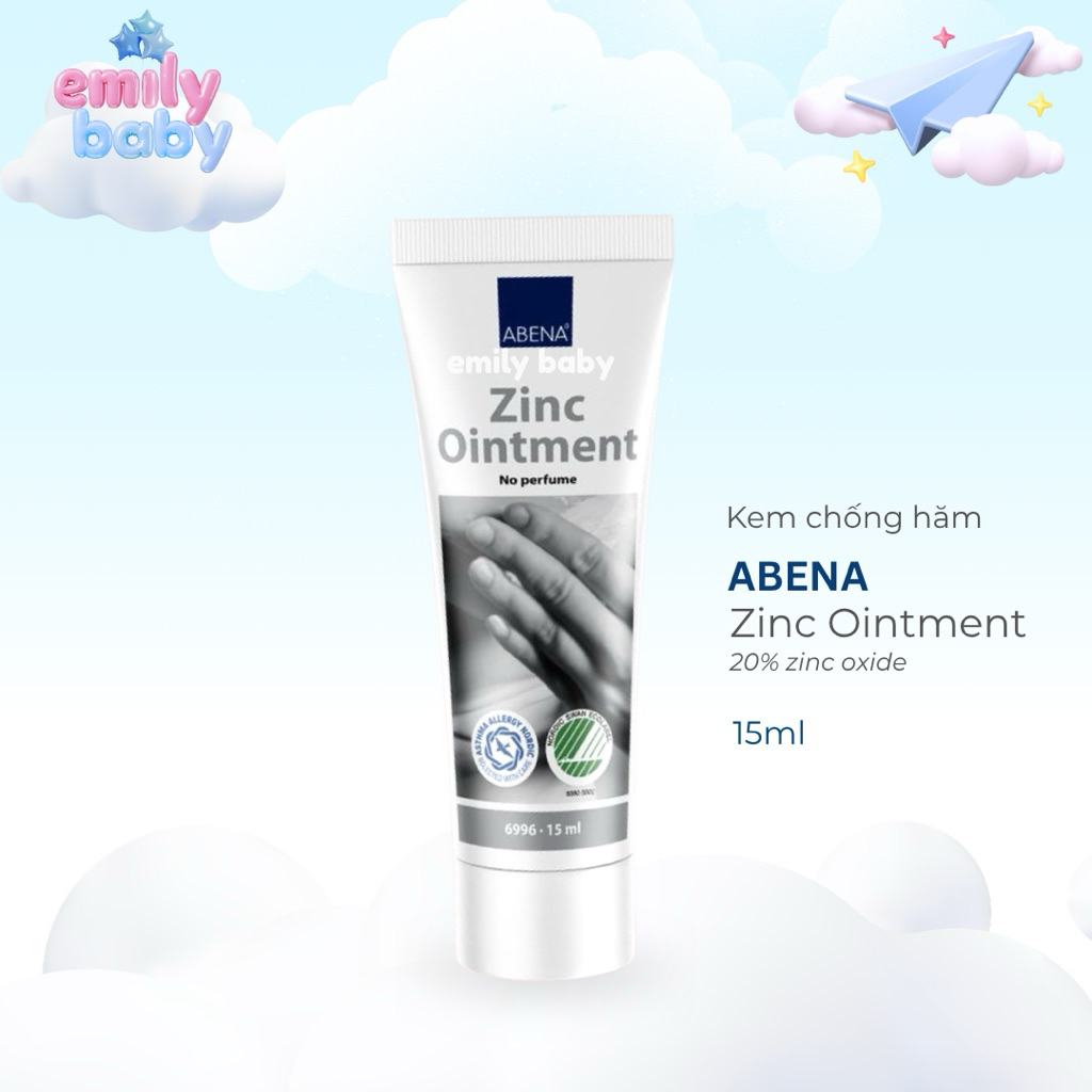 Kem chống hăm ABENA Zinc Ointment 15ml
