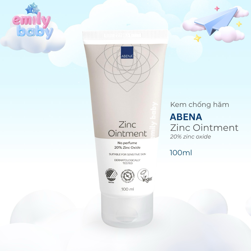 Kem chống hăm ABENA Zinc Ointment 100ml