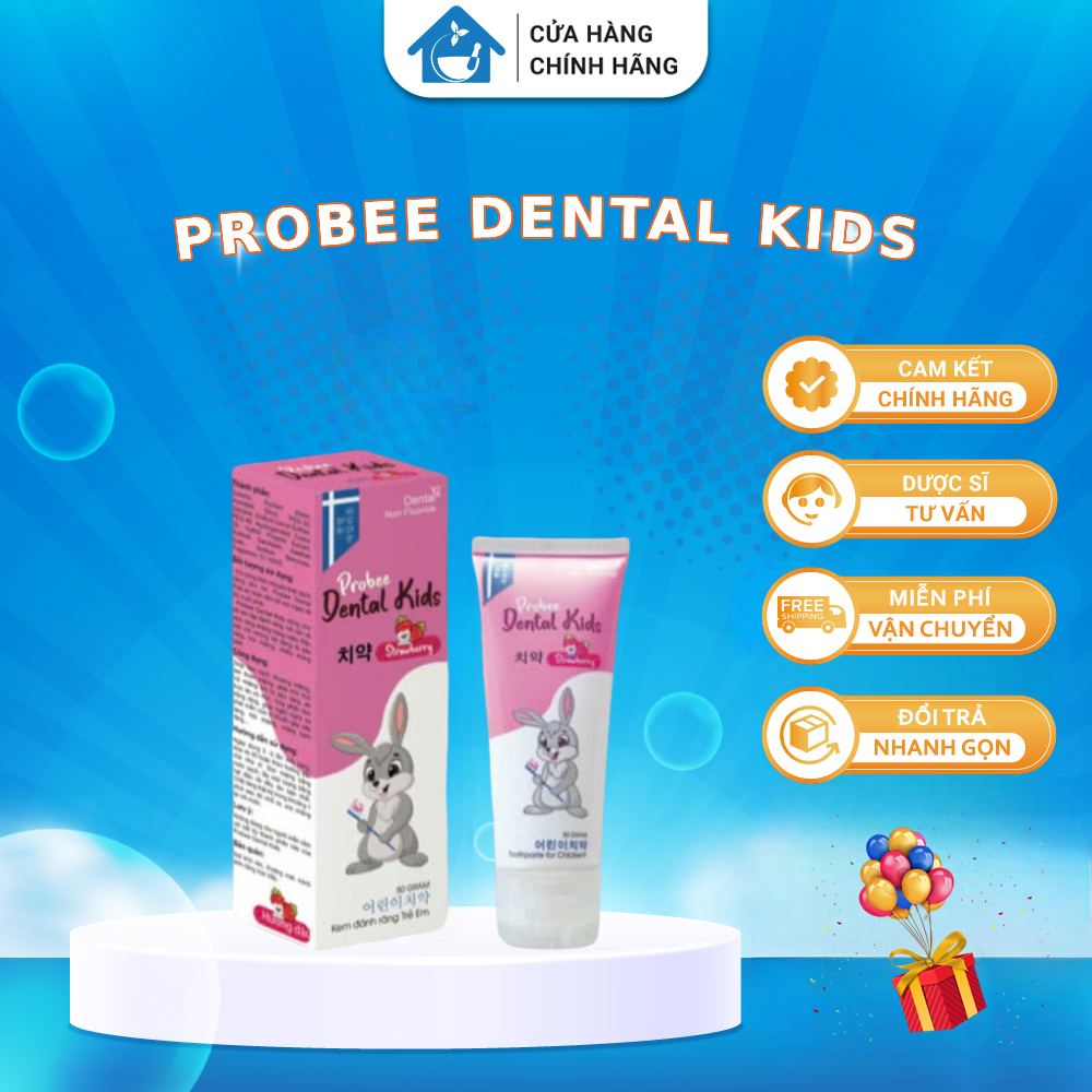 [CHÍNH HÃNG] Kem đánh răng cho bé Probee Dental kids