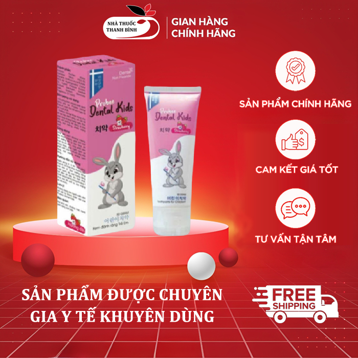 [CHÍNH HÃNG] Kem đánh răng Probee Dental kids