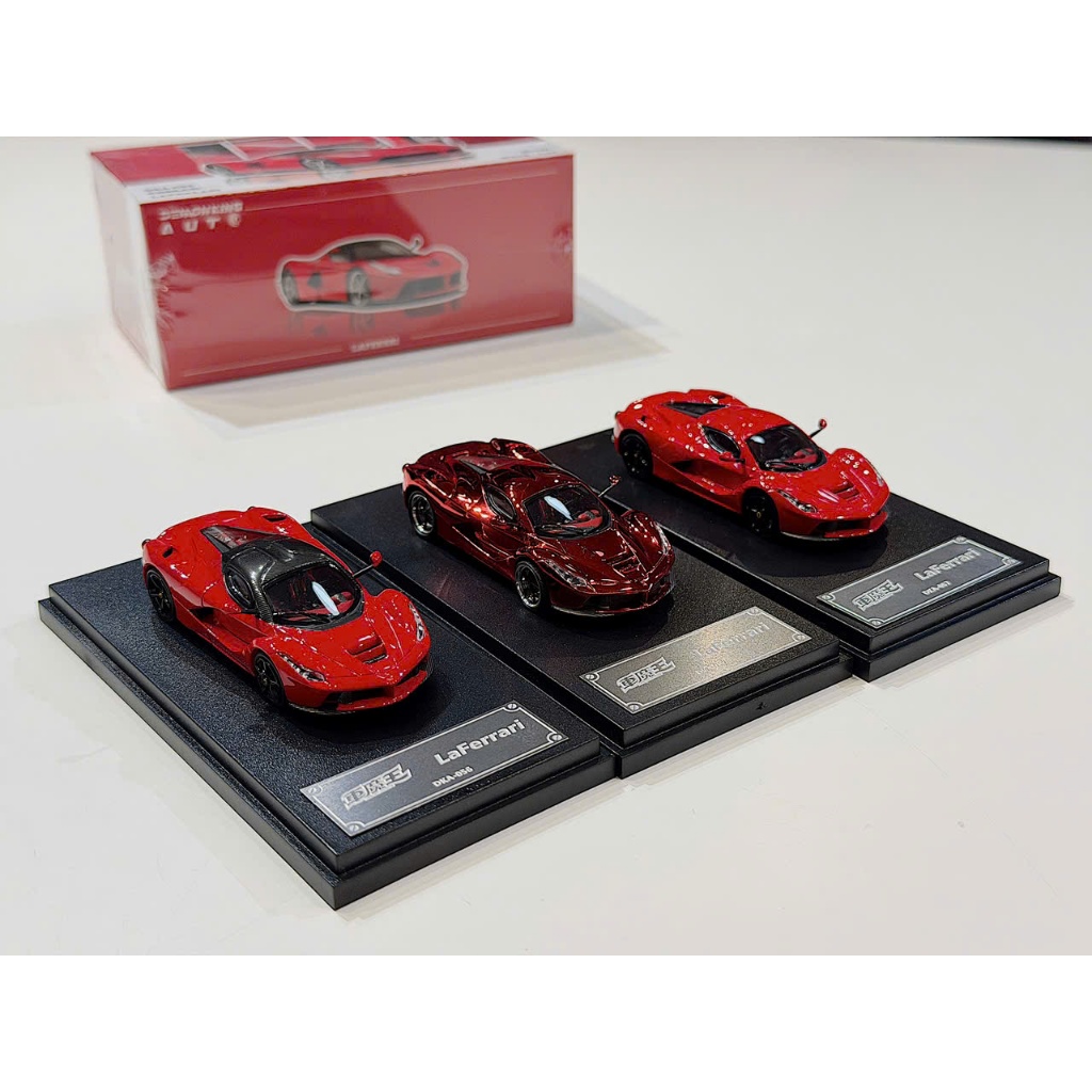 XE MÔ HÌNH FERRARRI LAFERRARI,TỶ LỆ 1/64 DEMON KING