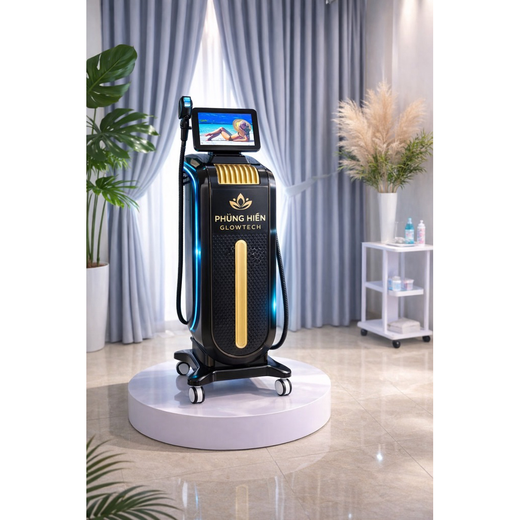 ( Ib shop tu vấn )Máy triệt lông diode - Triệt lông Hàn ❄️ -Triệt lông siêu hiệu quả