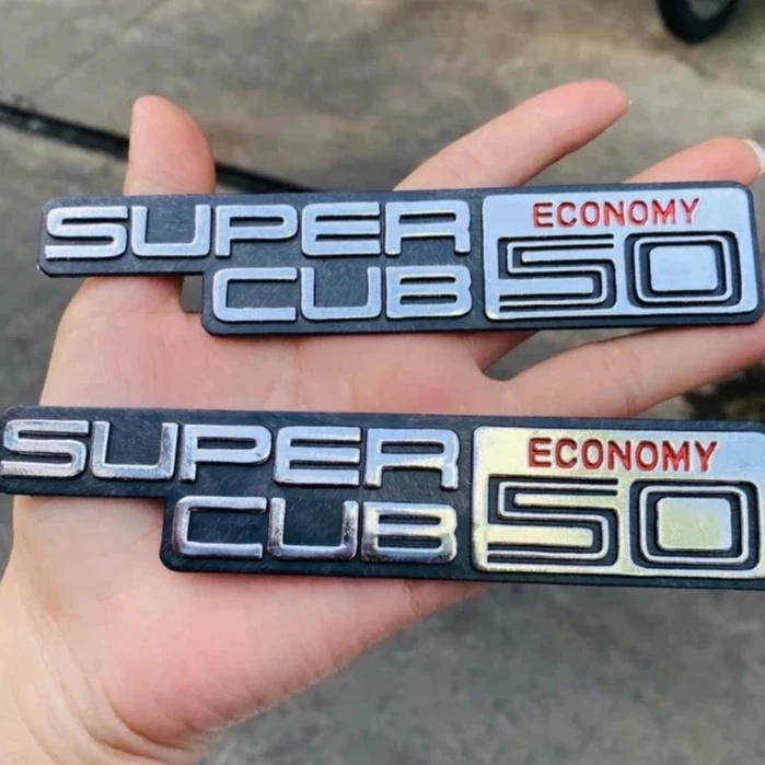TEM CHỮ NỔI SUPER CUB 50,TEM CHỮ NỔI SUPER CUB 50