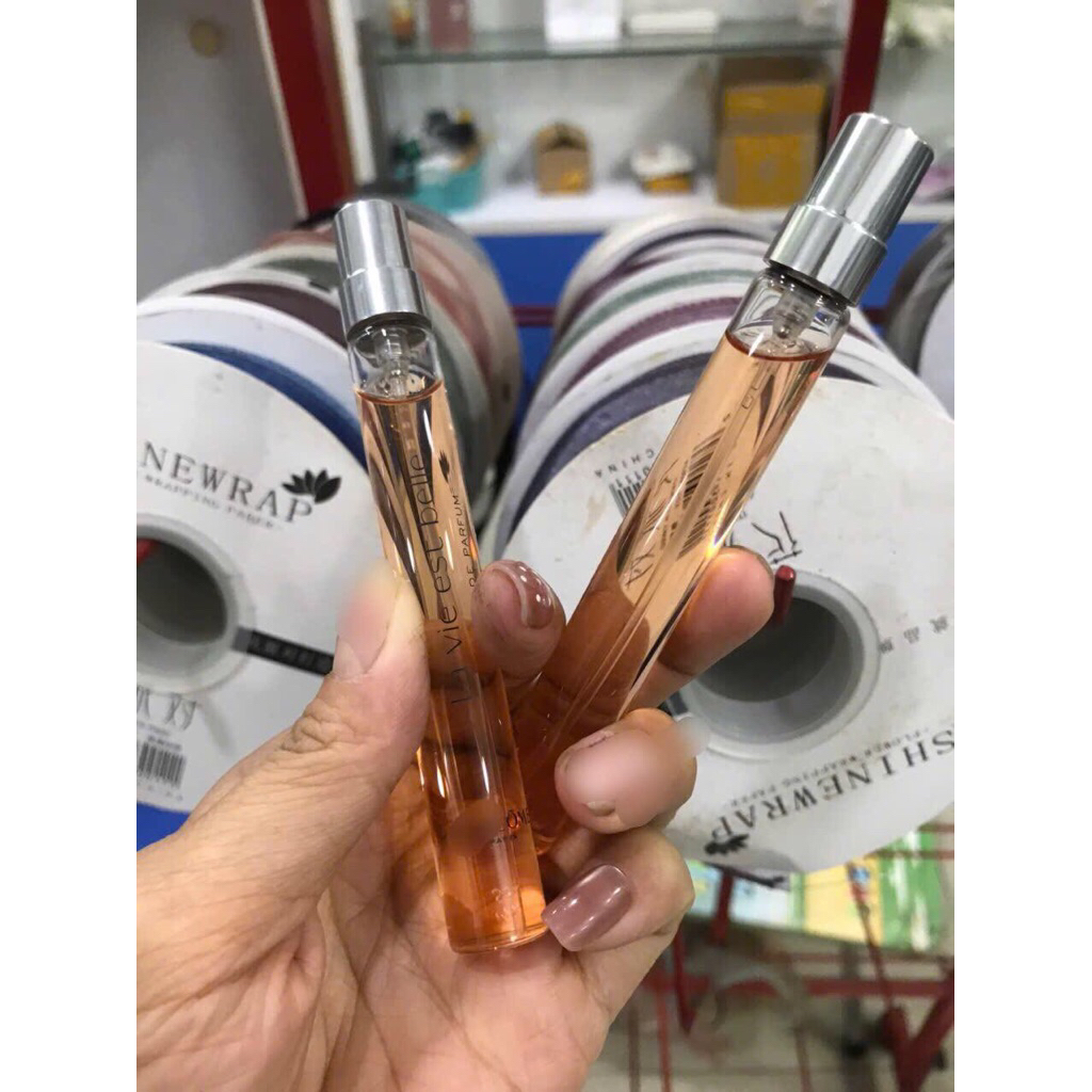[Ảnh thật shop]Nước hoa nữ thơm lâu lavie est belle 10ml