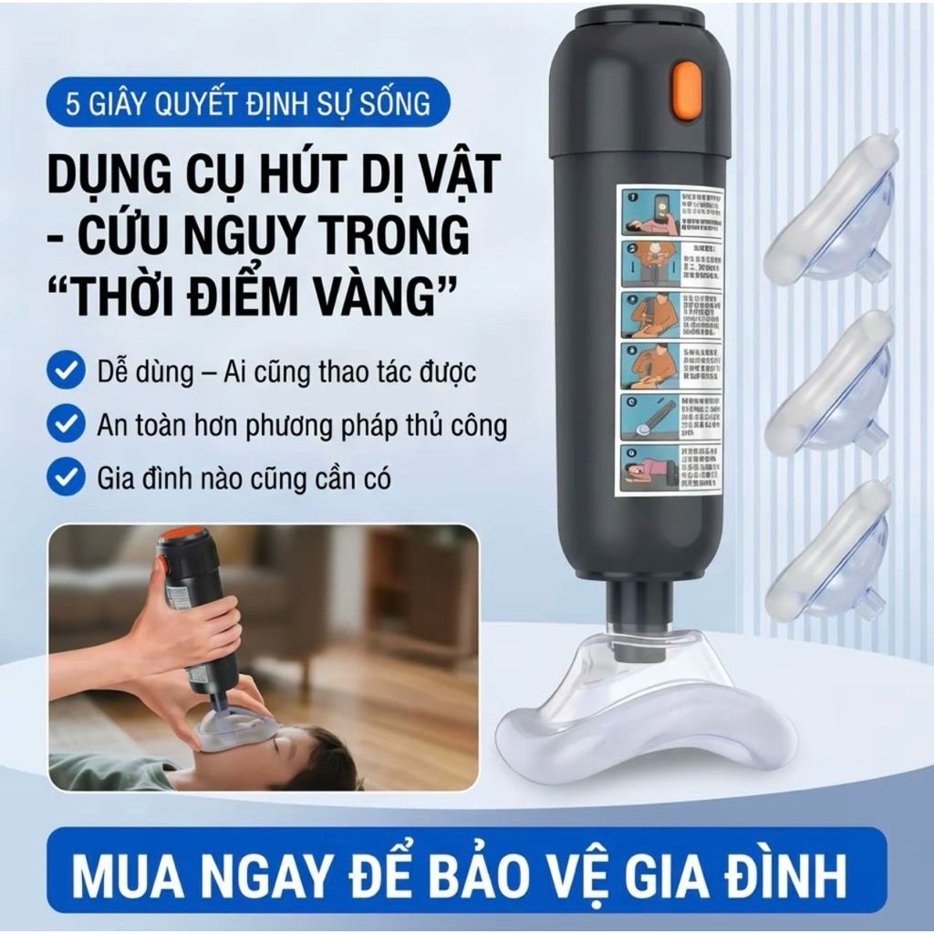 Thiết bị chống nghẹn Heimlich, sản phẩm chính hãng