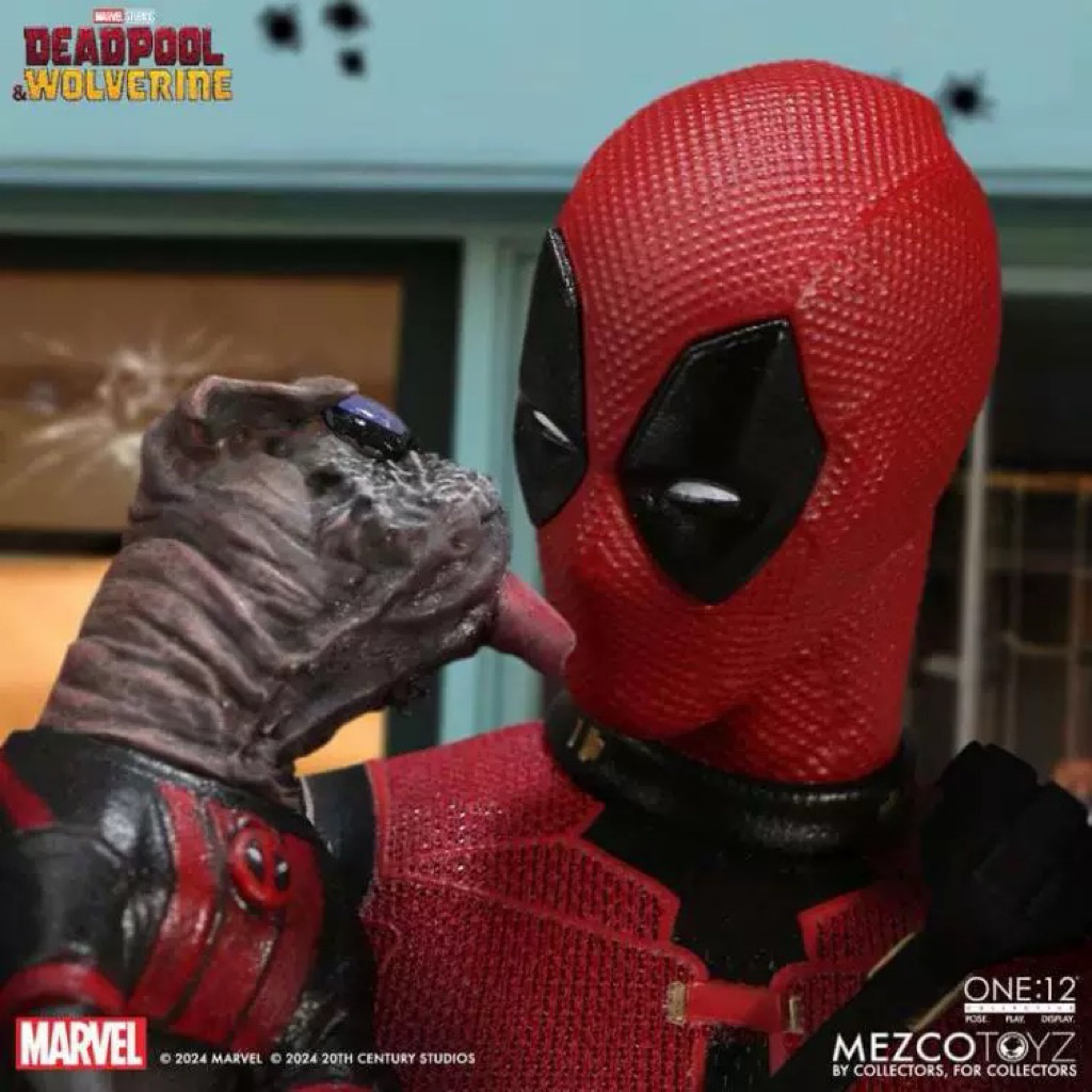 MÔ HÌNH MEZCO - DEADPOOL - 1/12 ACTION FIGURE.