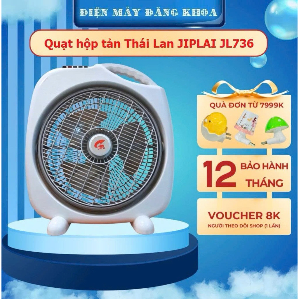 Quạt tản hộp Jiplai JL736