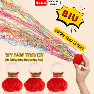Đồ Chơi Ném Ruy Băng Giấy, Túi Giấy Ném Vui Chơi Ngày Tết, Tiệc Tùng