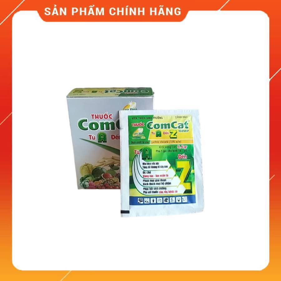 Comcat(5.6gr) lúa vàng, chất điều hòa sinh trưởng cho cây trồng