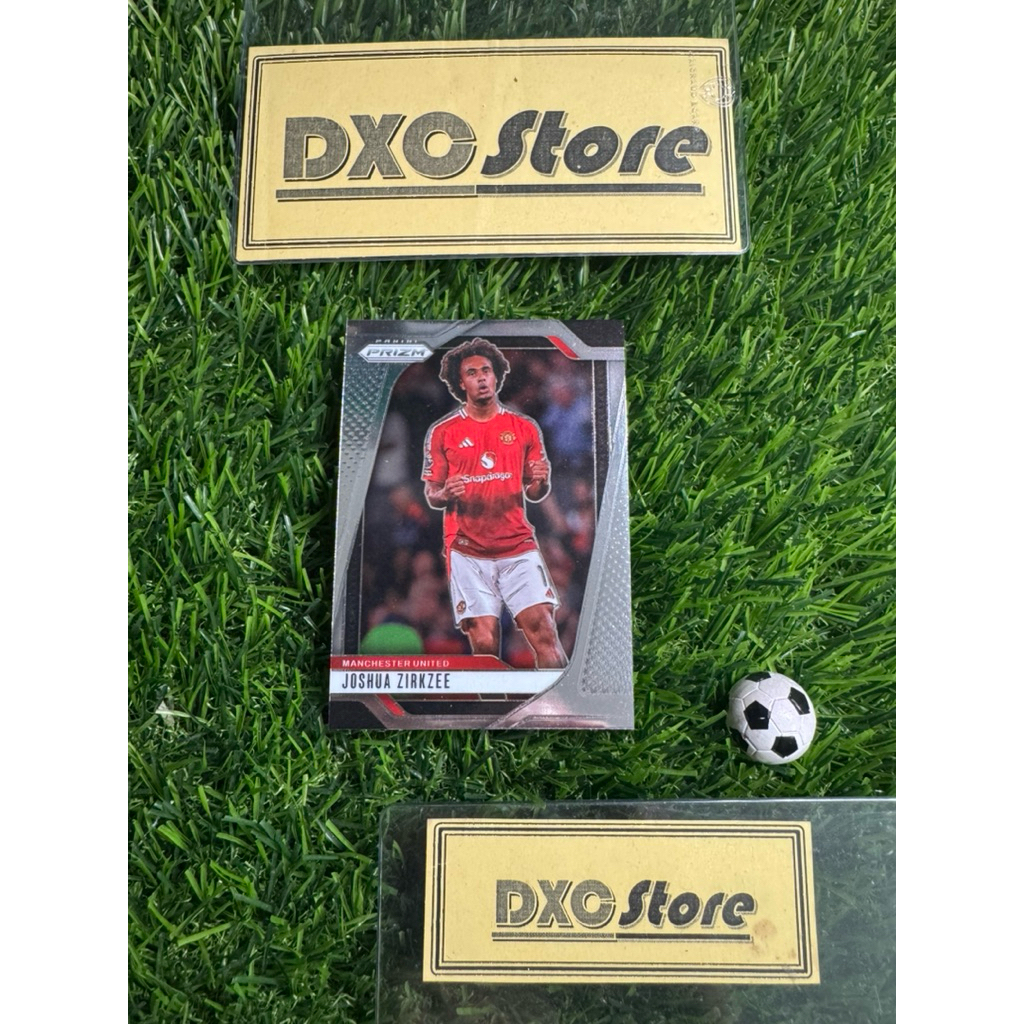 [ CHÍNH HÃNG ] - PANINI PRIZM PREMIER LEAGUE 2025 - JOSHUA ZIRKZEE (MANCHESTER UNITED)