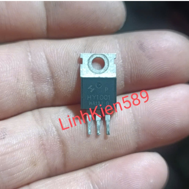 10 chiếc Mosfet HY1001  75A 75V tháo máy