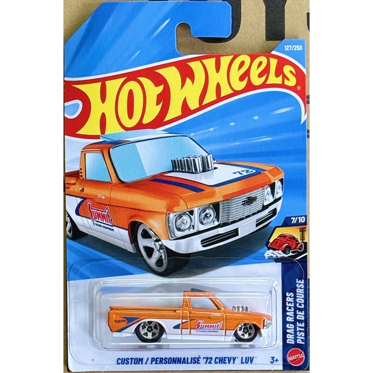 Mô hình xe địa hình off-road bán tải Hot Wheels Custom 1972 '72 Chevy LUV