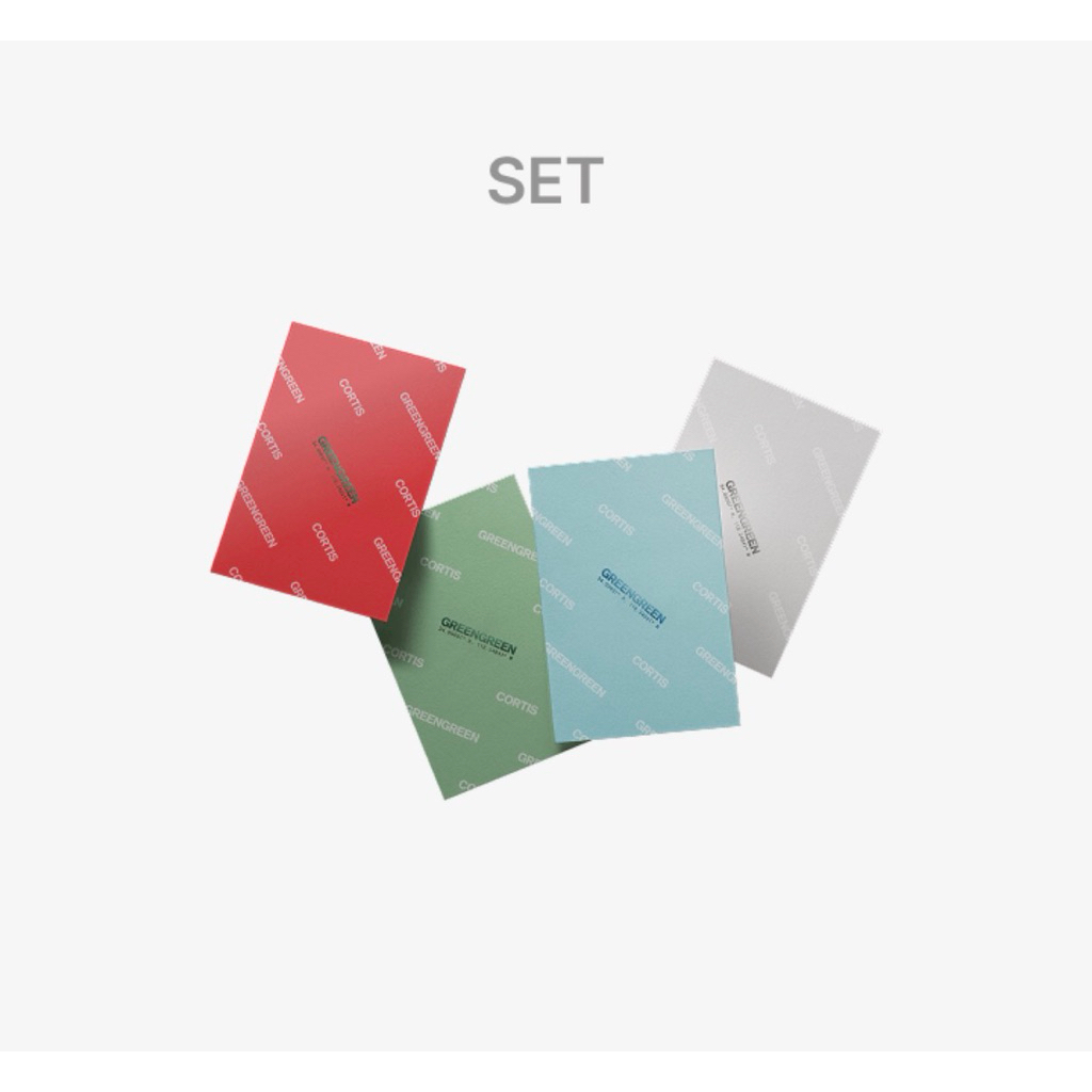 CORTIS GREEN GREEN ALBUM không Pob( weverse web)