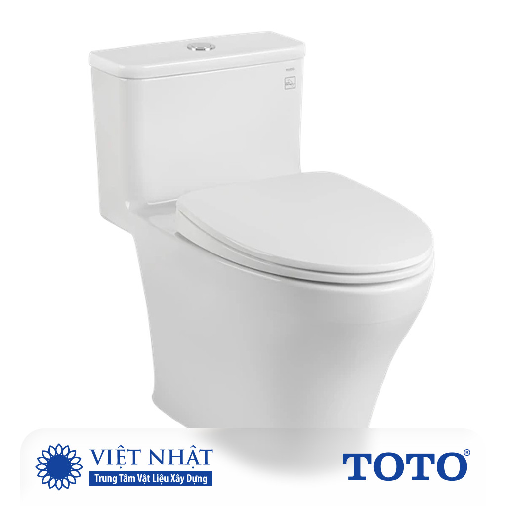 Bàn cầu một khối TOTO MS857DT10#XW nắp đóng êm TC395VS