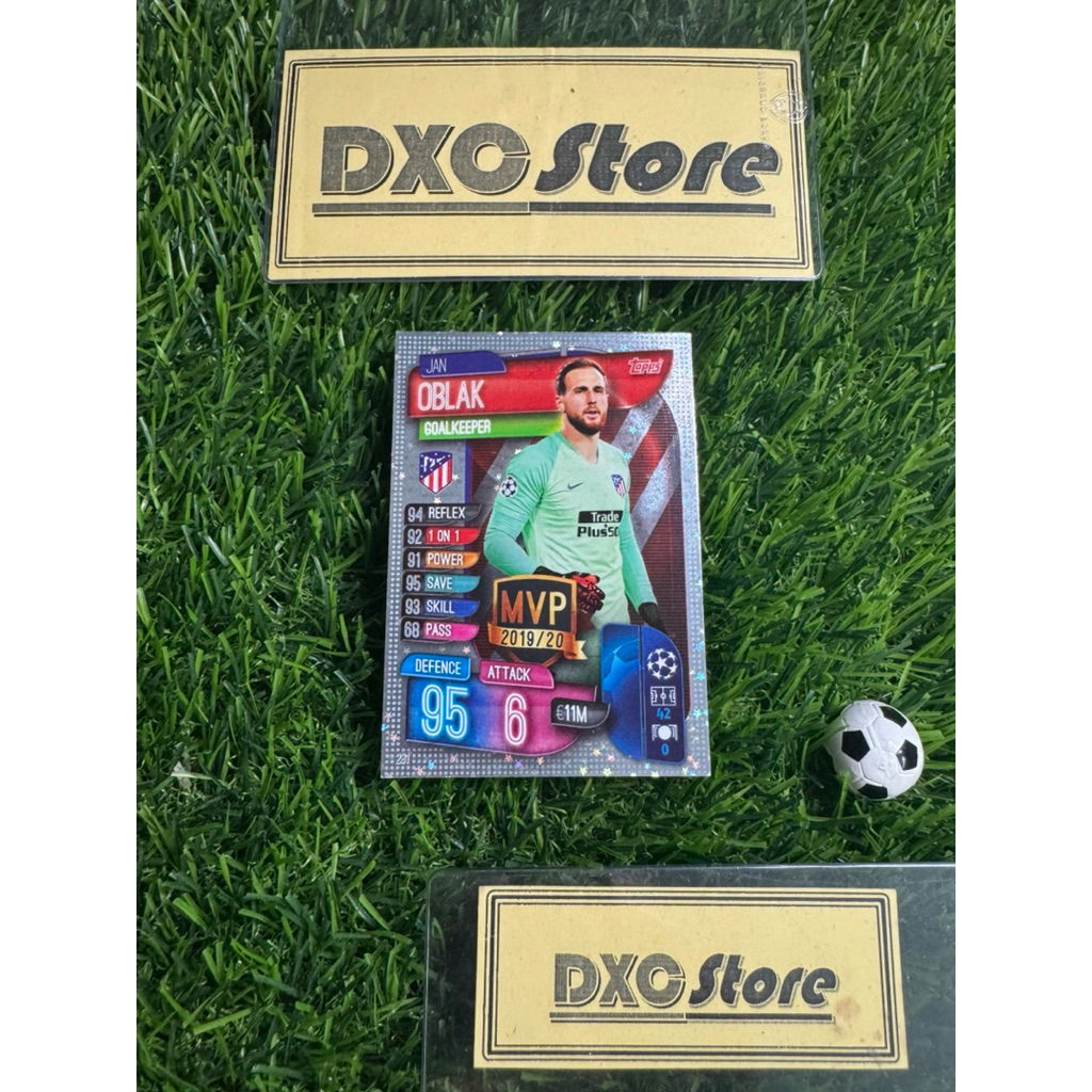 [ CHÍNH HÃNG ] - MVP - TOPPS MATCH ATTAX 2020 - JAN OBLAK (ATLETICO MADRID)