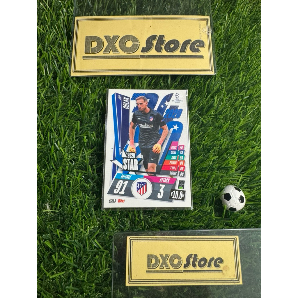 [ CHÍNH HÃNG ] - STAR - TOPPS MATCH ATTAX EXTRA 2021 - JAN OBLAK (ATLETICO MADRID)