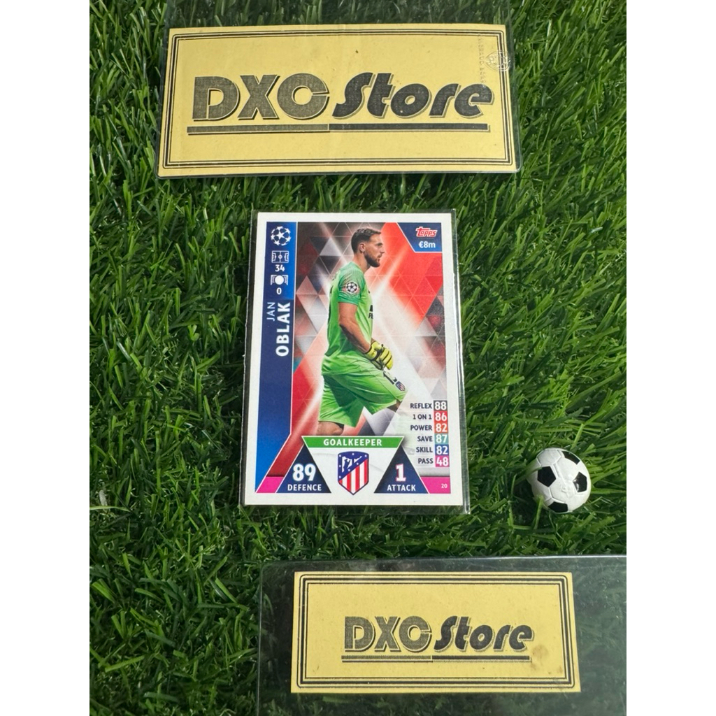 [ CHÍNH HÃNG ] - TOPPS MATCH ATTAX UCL 2019 - JAN OBLAK (ATLETICO MADRID)