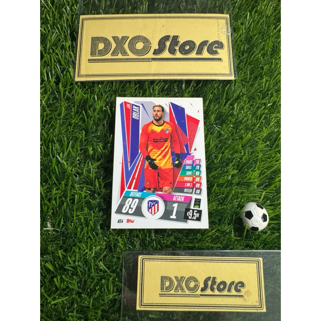 [ CHÍNH HÃNG ] - TOPPS MATCH ATTAX 2021 - JAN OBLAK (ATLETICO MADRID)