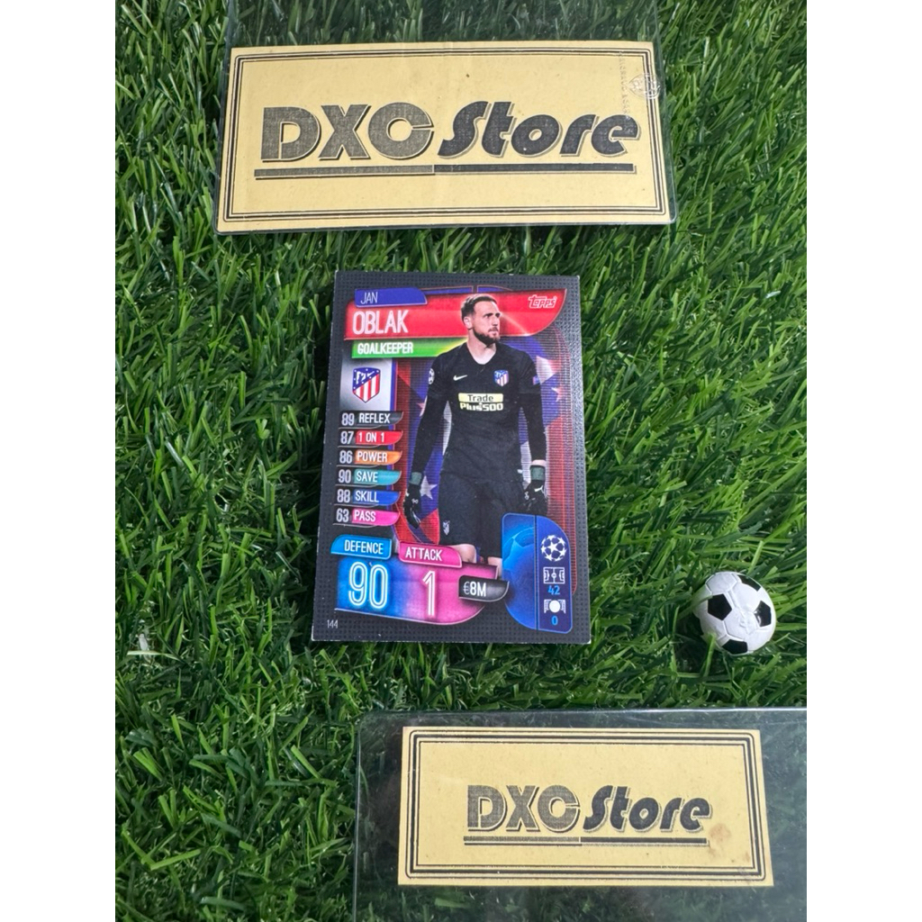 [ CHÍNH HÃNG ] - TOPPS MATCH ATTAX 2020 - JAN OBLAK (ATLETICO MADRID)