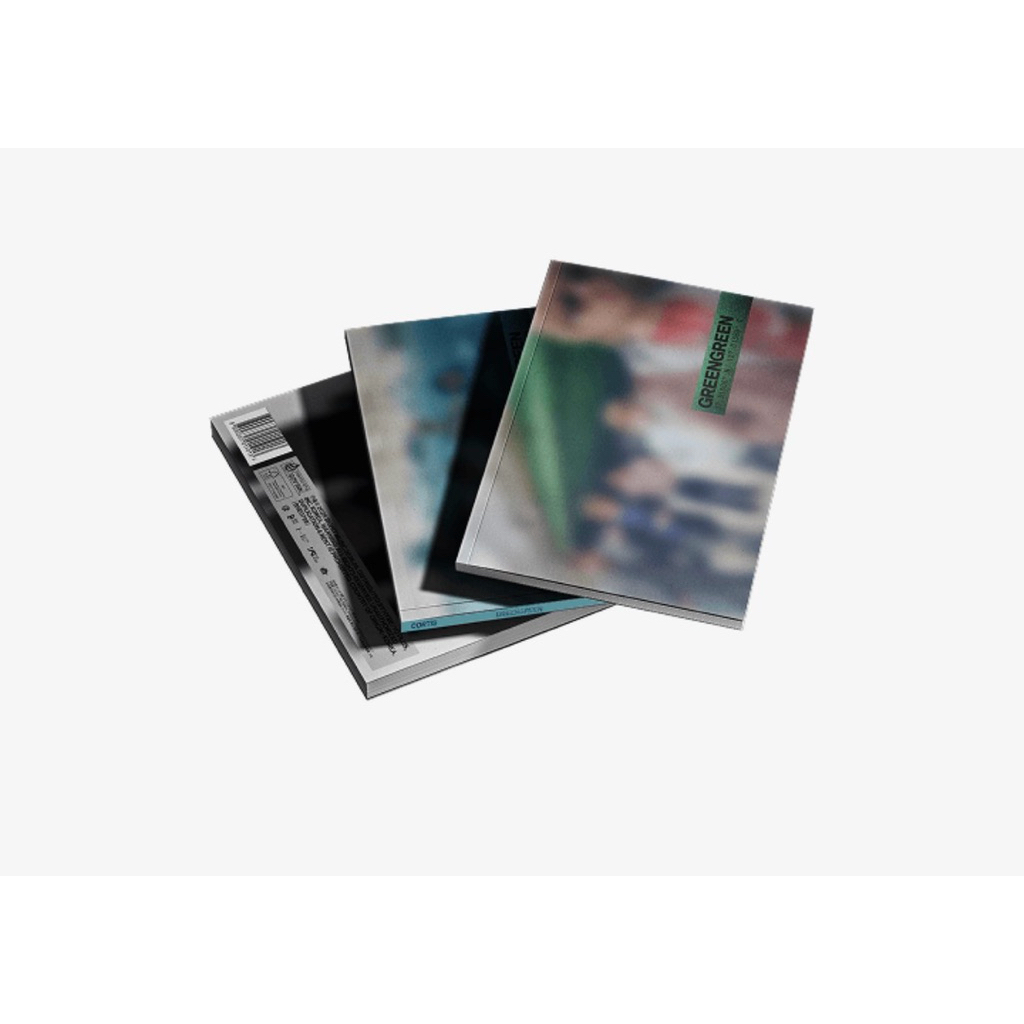 CORTIS GREENGREEN ALBUM Photobook ver có POB( weverse web)