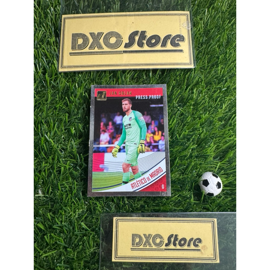 [ CHÍNH HÃNG ] - FRESS PROOF - PANINI DONRUSS SOCCER 2019 - JAN OBLAK (ATLETICO MADRID)