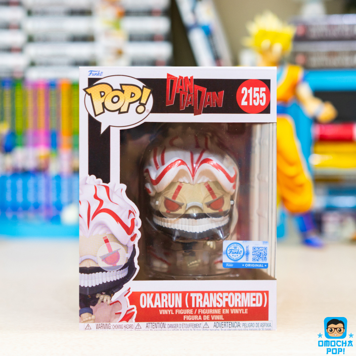 Mô Hình Chính Hãng Funko Pop Premium Anime - Dandadan : Okarun (Transformed) #2155 Tem QR Exclusive