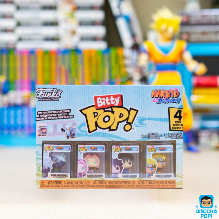 Mô Hình Chính Hãng Funko Bitty Pop Animation Naruto Shippuden - Pack 4