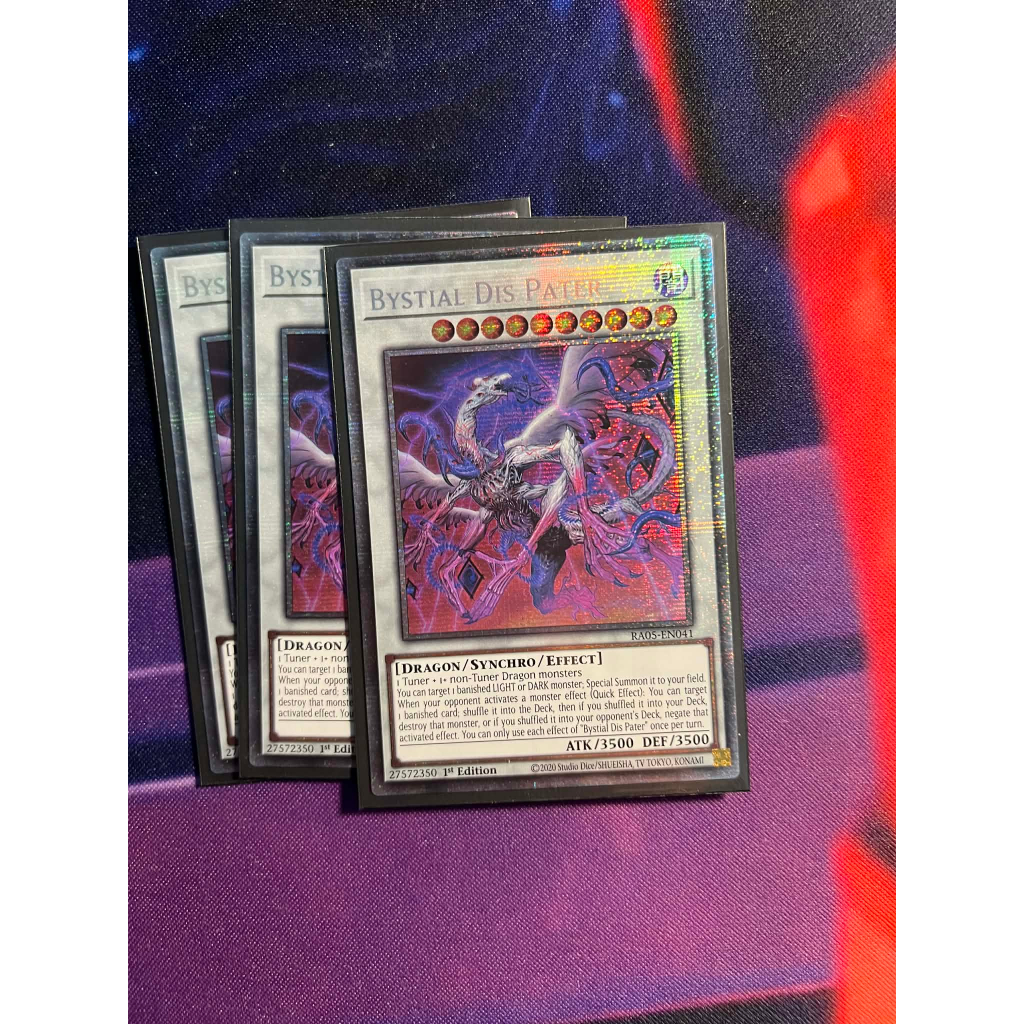 TGT Yugioh thẻ bài Yugioh chính hãng Bystial Dis Pater RA05-EN041 starlight