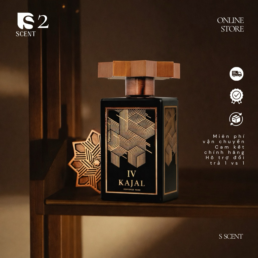Nước hoa unisex Kajal IV EDP | SSCENT