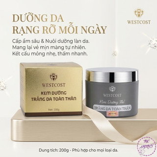 Kem dưỡng trắng da body Westcost ngọc trai