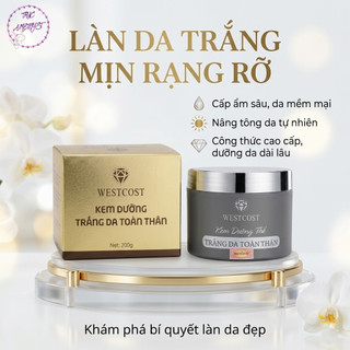 Kem dưỡng trắng da body Westcost ngọc trai
