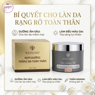 Kem dưỡng trắng da body Westcost ngọc trai