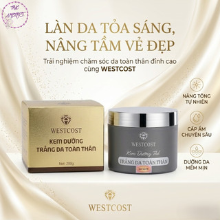 Kem dưỡng trắng da body Westcost ngọc trai